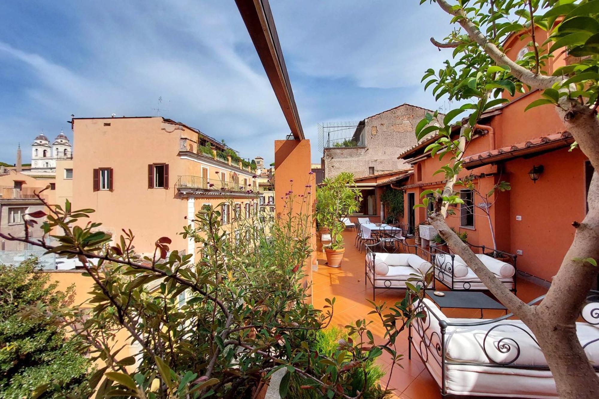Treasurerome Spanish Steps Penthouse Rom